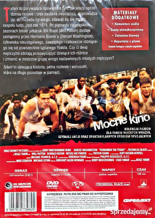 TYTANI DENZEL WASHINGTON MOCNE KINO Kalisz