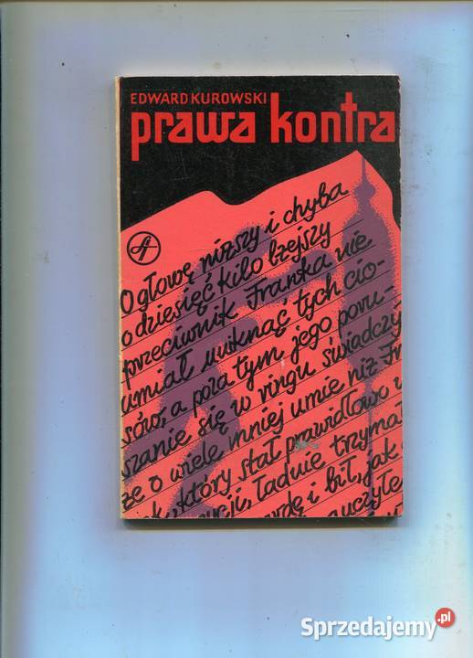 Prawa kontra Edward Kurowski Pozostałe Szczecin