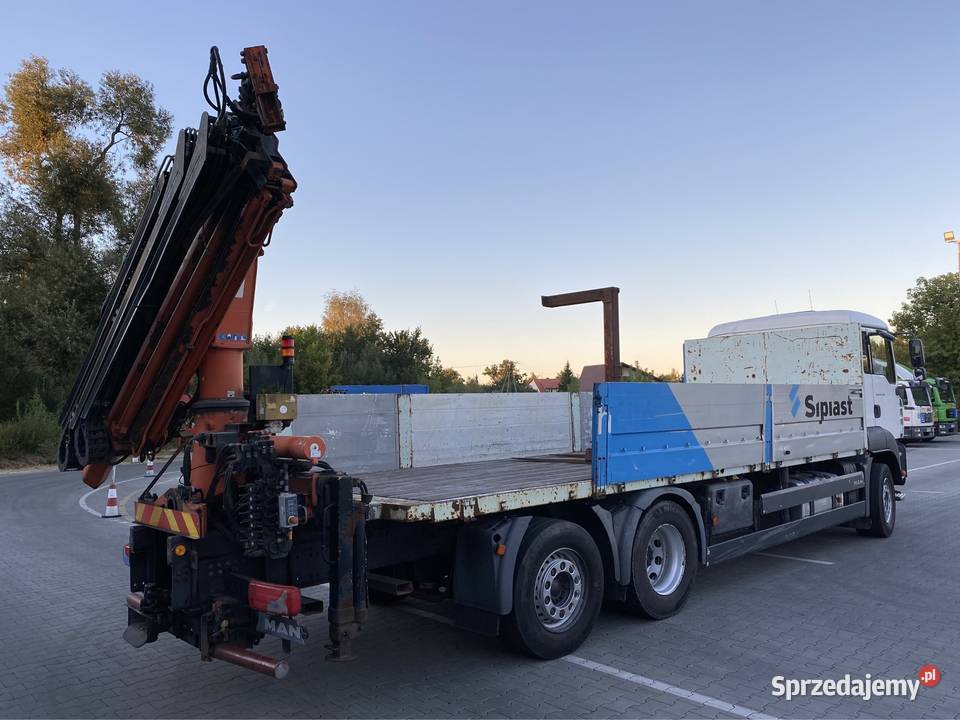 MAN TGA 26390 HDS TEREX ATLAS 1652E WYSIEG 123m manualna lubelskie Biłgoraj sprzedam