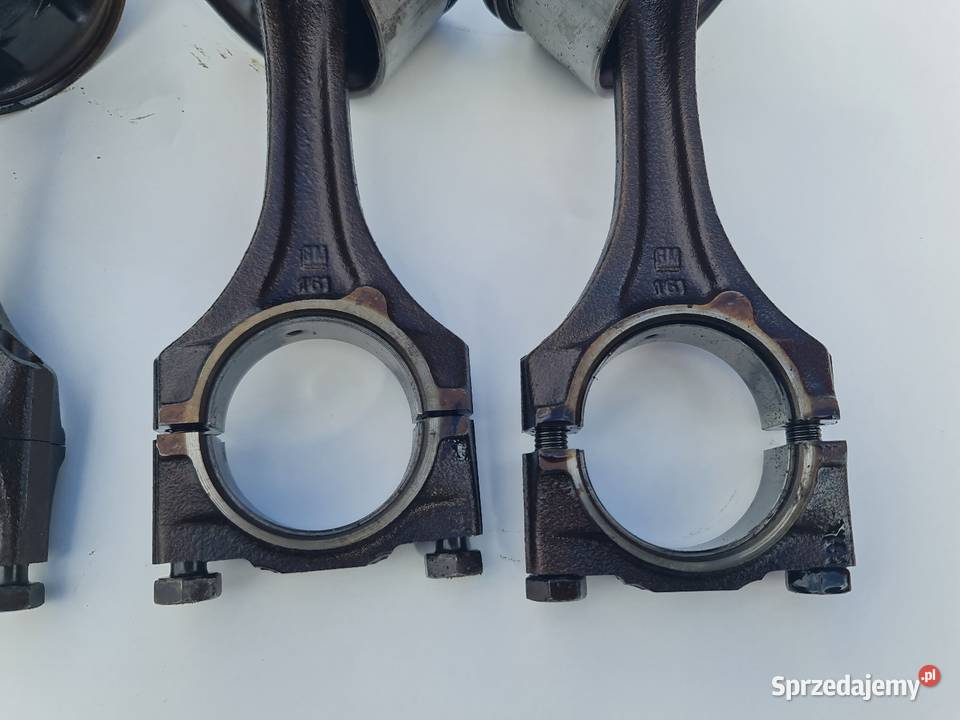 Tłoki Mahle i korbowody c20xe 86P31W3 Dobrodzień sprzedam
