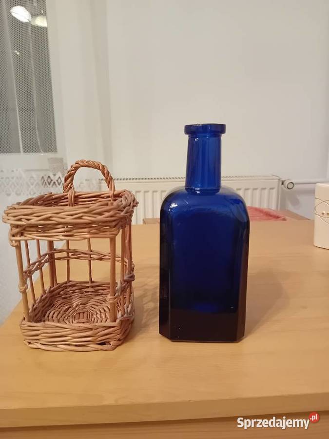 szafirowe szkło z Ikei Wyposażenie wnętrz Warszawa sprzedam