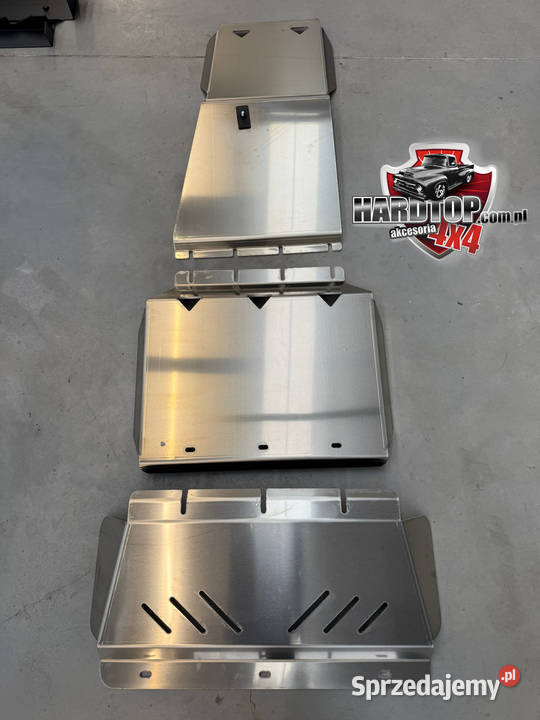 KOMPLET Osłon Podwozia Aluminiowych 6mm VW