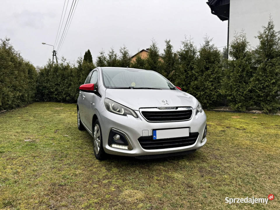Peugeot 108 12 PureTech 82 5D Klima 87000 FV komputer pokładowy Bliżyn
