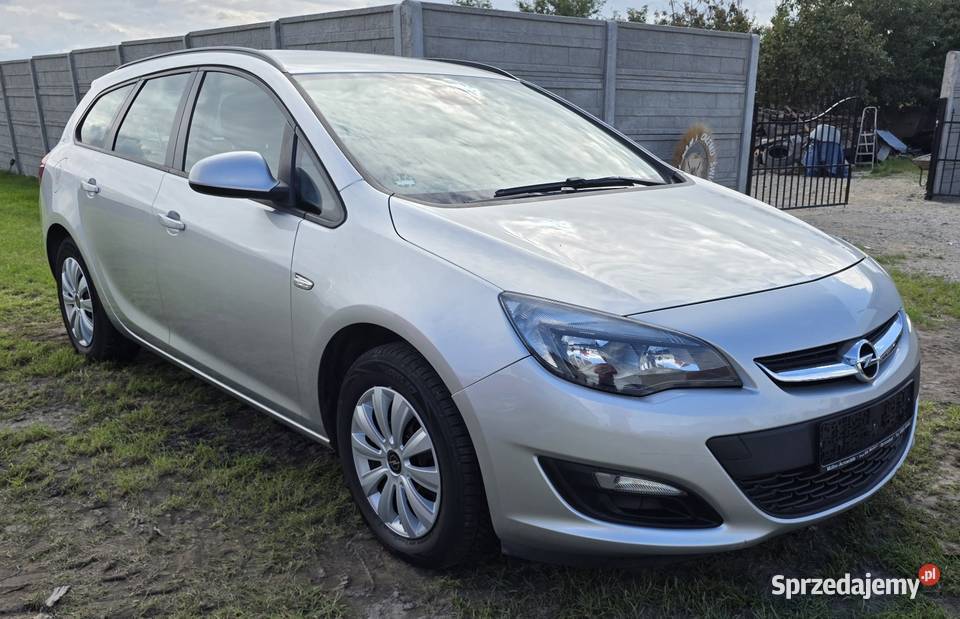Opel Astra J 16 Cdti 2015 Klima Grzane fotele