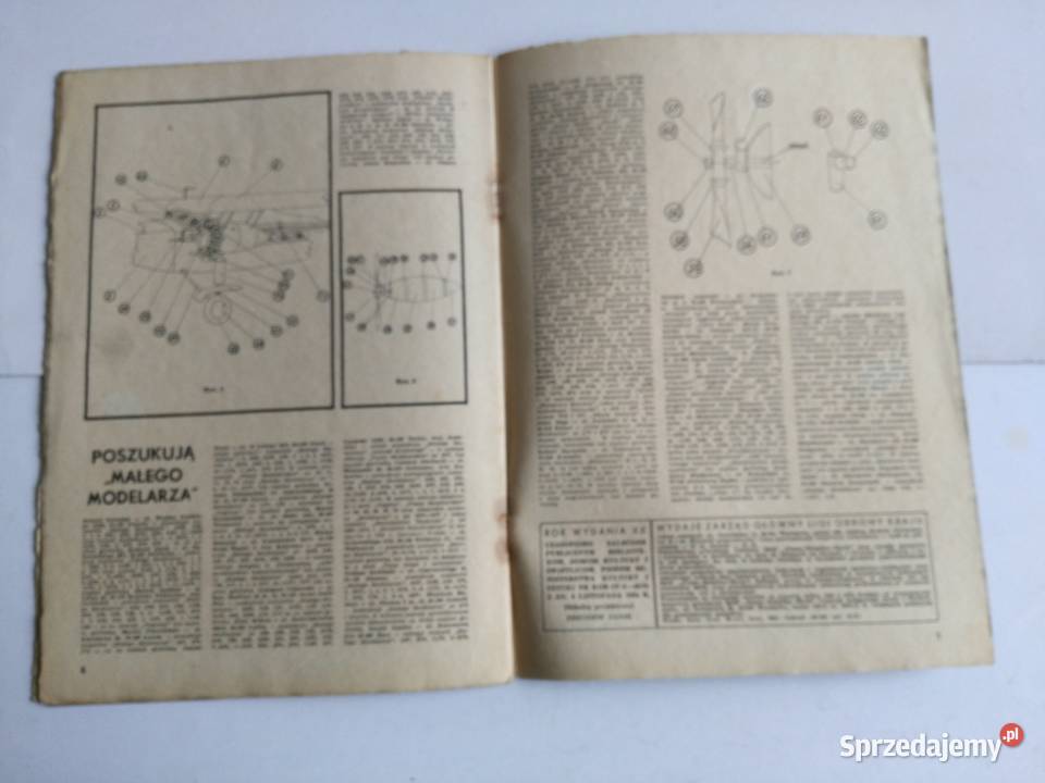 Mały Modelarz 71978 Samolot komunikacyjny Fokker