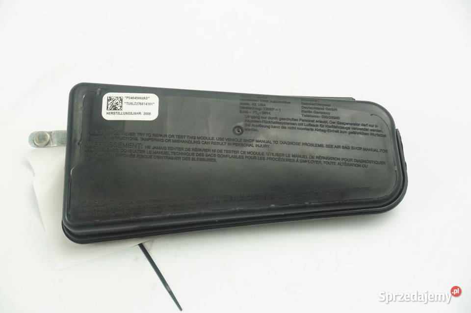PODUSZKA AIRBAG FOTELA P04645992AD DODGE JOURNEY kujawsko-pomorskie Lipno