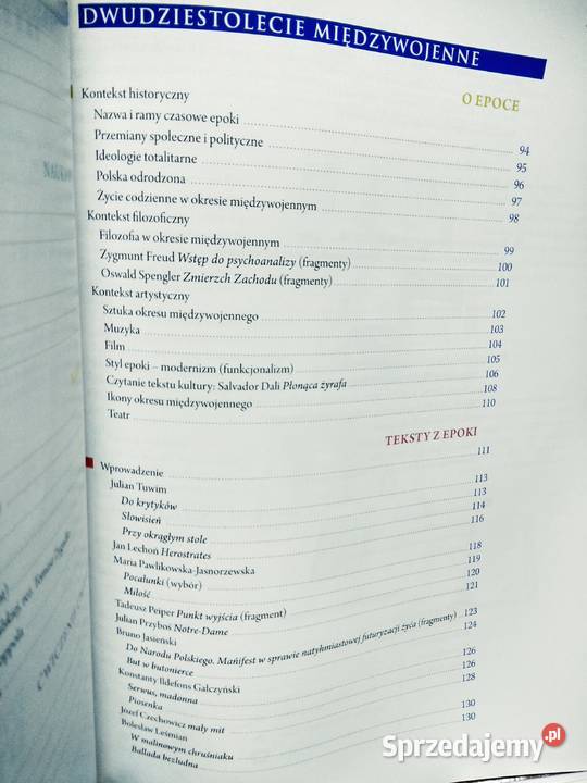 Ponad słowami polski podręcznik ponadgimnazjalne Warszawa