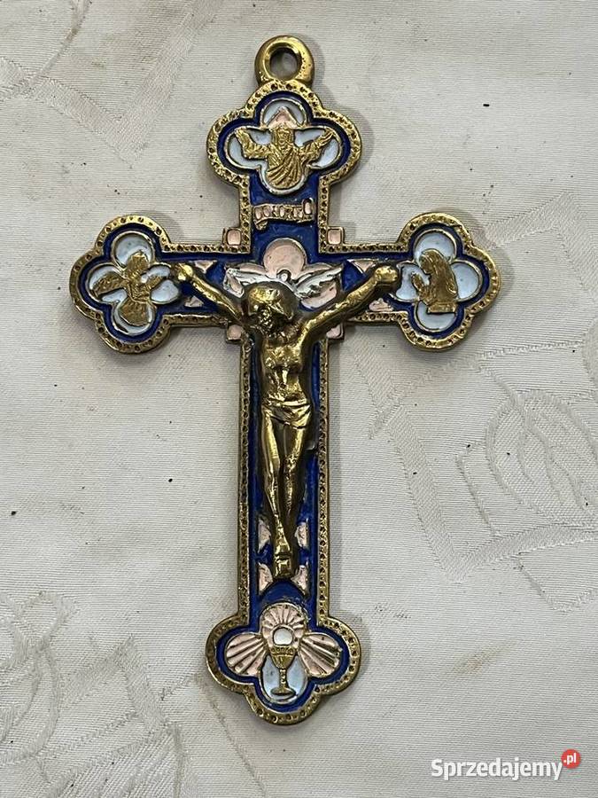 Mosiężny krzyż emaliowany na pamiątkę powstania Pozostałe
