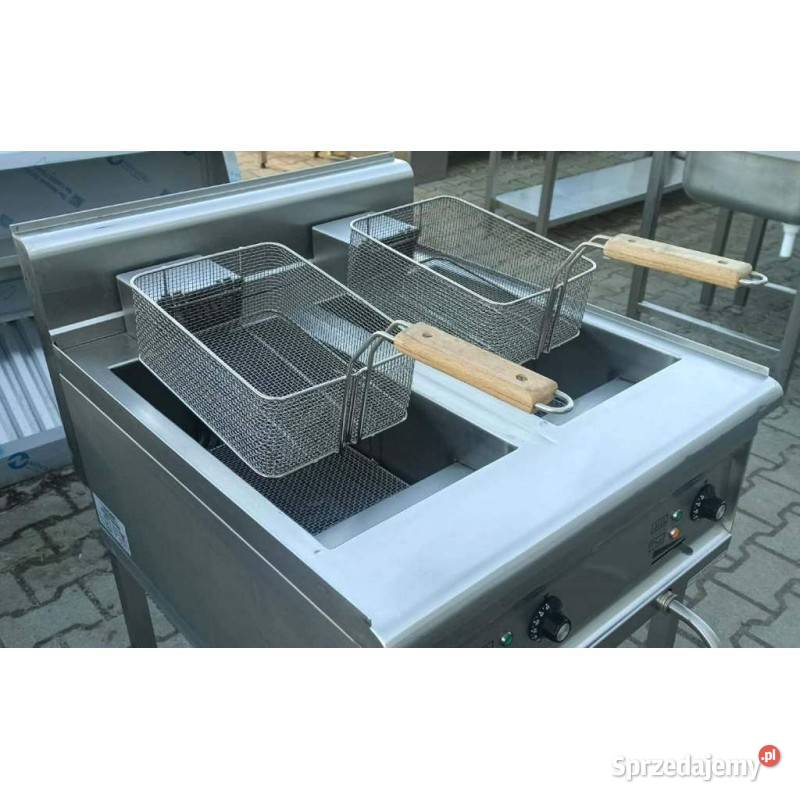 Frytownica 2 Komorowa Elektryczna KROMET 2 x 10 Ostrów Wielkopolski