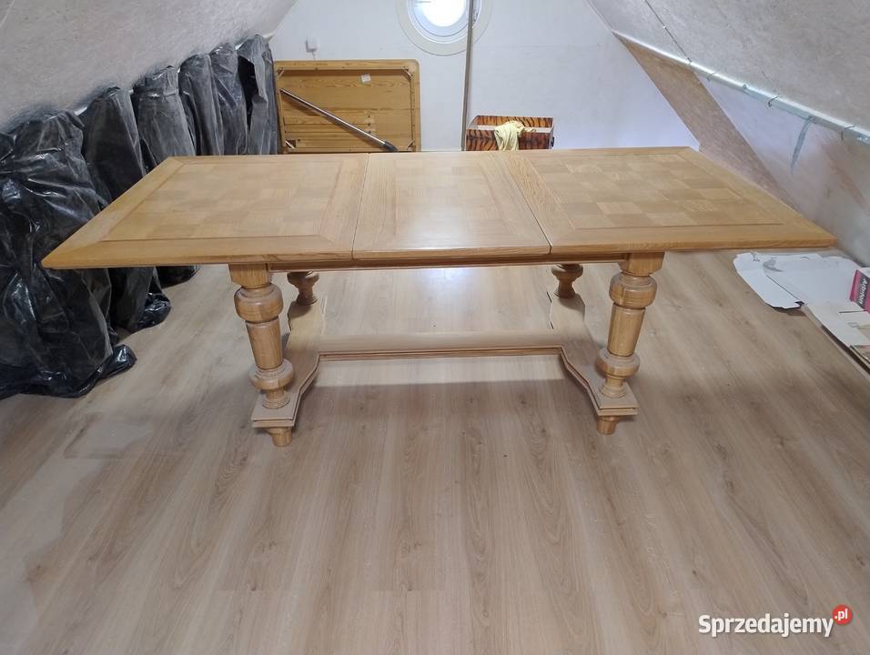 Stół dębowy rozkładany 150200x95x73 Nieporęt