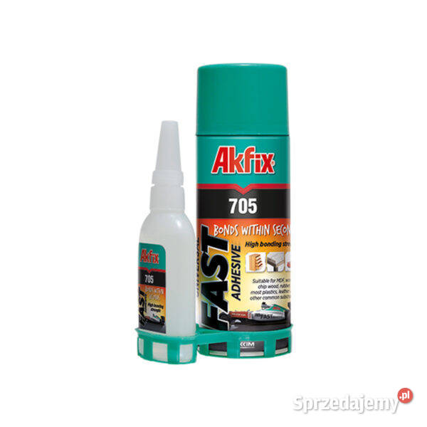 AKFIX 705 Klej cyjanoakrylowy z aktywatorem 200ml