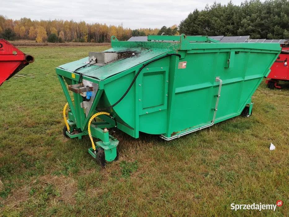 Prasokontener prasa kontener mobilny zamknięty Podskarbice Szlacheckie