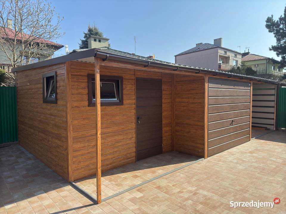 Garaż Blaszany 6x6 7x6 7x7 4x6 3x5 5x5 producent Białystok sprzedam