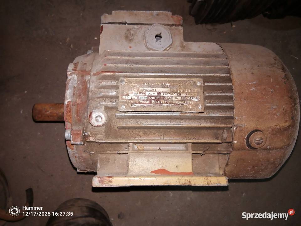 Silniki elektryczne 06 15 kW Elektronika opolskie Schodnia sprzedam