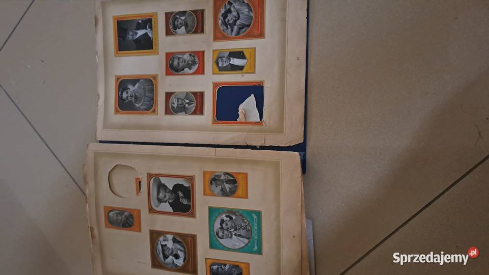 zdjęcia wycinki kolekcjonerskie w albumie Warszawa