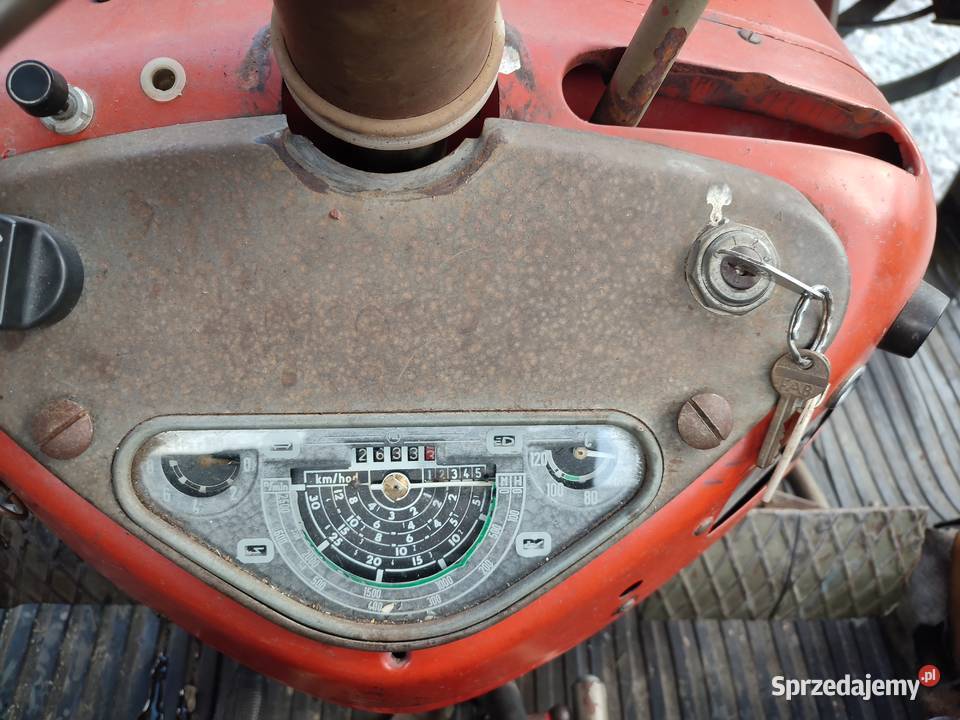 Zetor 4911 z tirem i łyżką Nowa Słupia