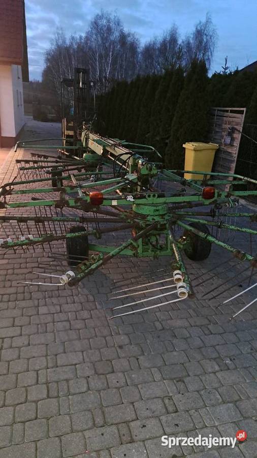 Zgrabiarka dwukaruzelowa Stoll 6m super stan nieuszkodzony lubelskie Parczew