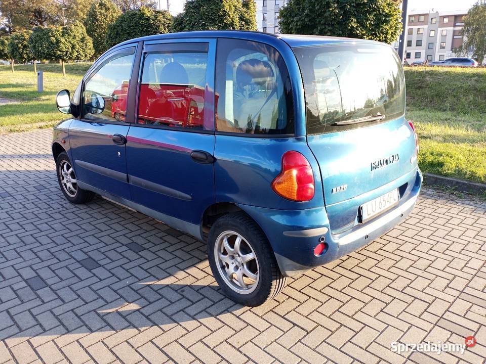 Fiat Multipla Bipower klasyk youngtimer 100KM Multipla Lublin