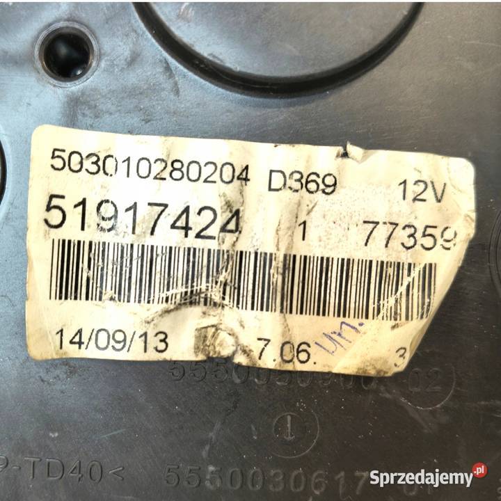 LICZNIK ZEGARY 51917424 Fiat Grande Punto Evo 13