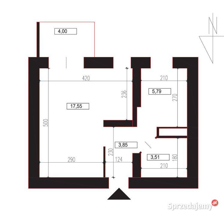 Kawalerka na Ślichowicach z osobną kuchnią Kielce