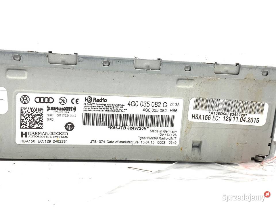 CZYTNIK NAWIGACJI AUDI Q7 4L 4G0035082G 0616 sprzedam