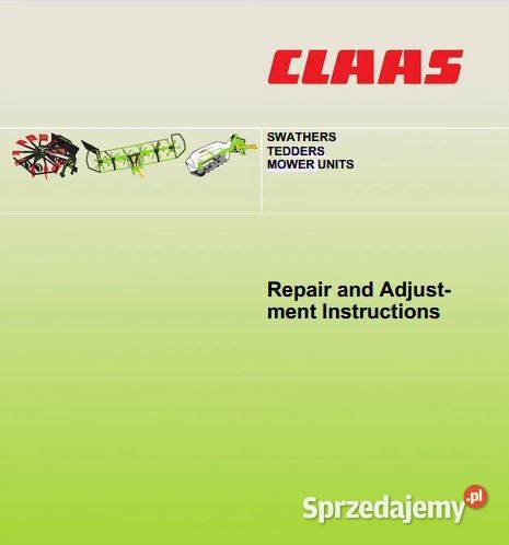 Claas Disco 3500 instrukcja naprawy świętokrzyskie Kielce