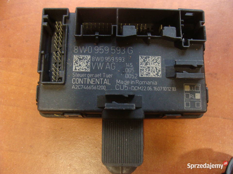 AUDI A4 B9 A5 STEROWNIK MODUŁ DRZWI 8W0959593G osobowe Goleniów