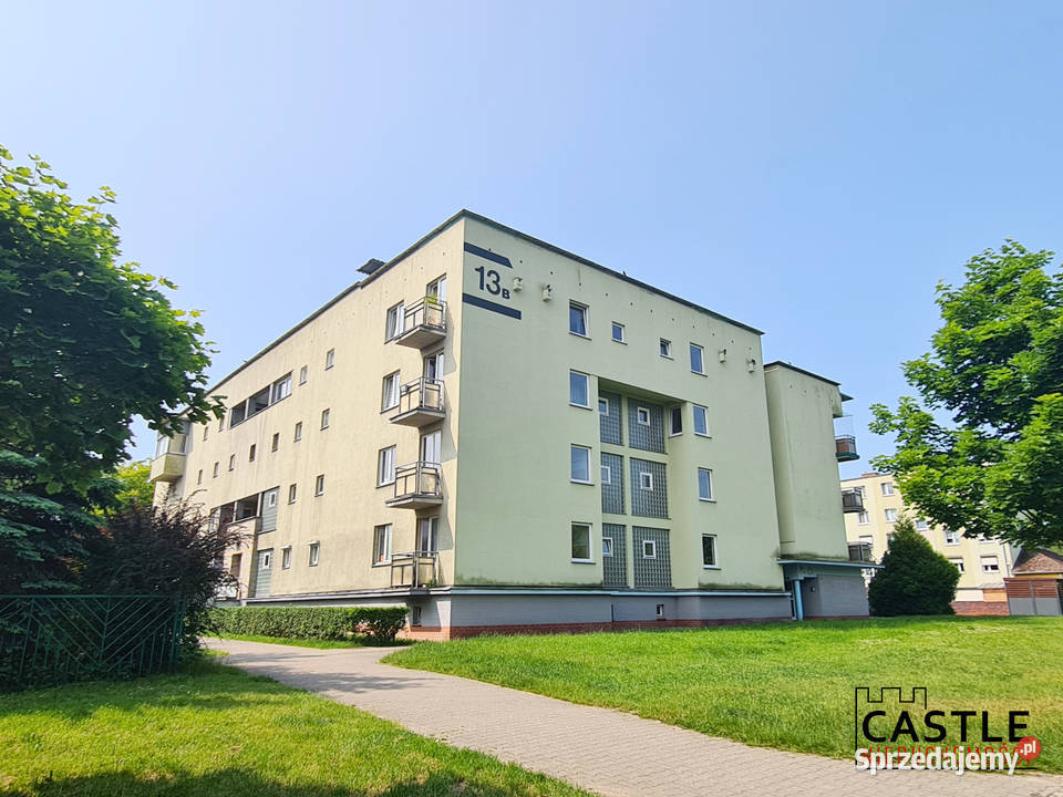 39m2 niski blok duży balkon os Chrobrego Piętro 1 Poznań