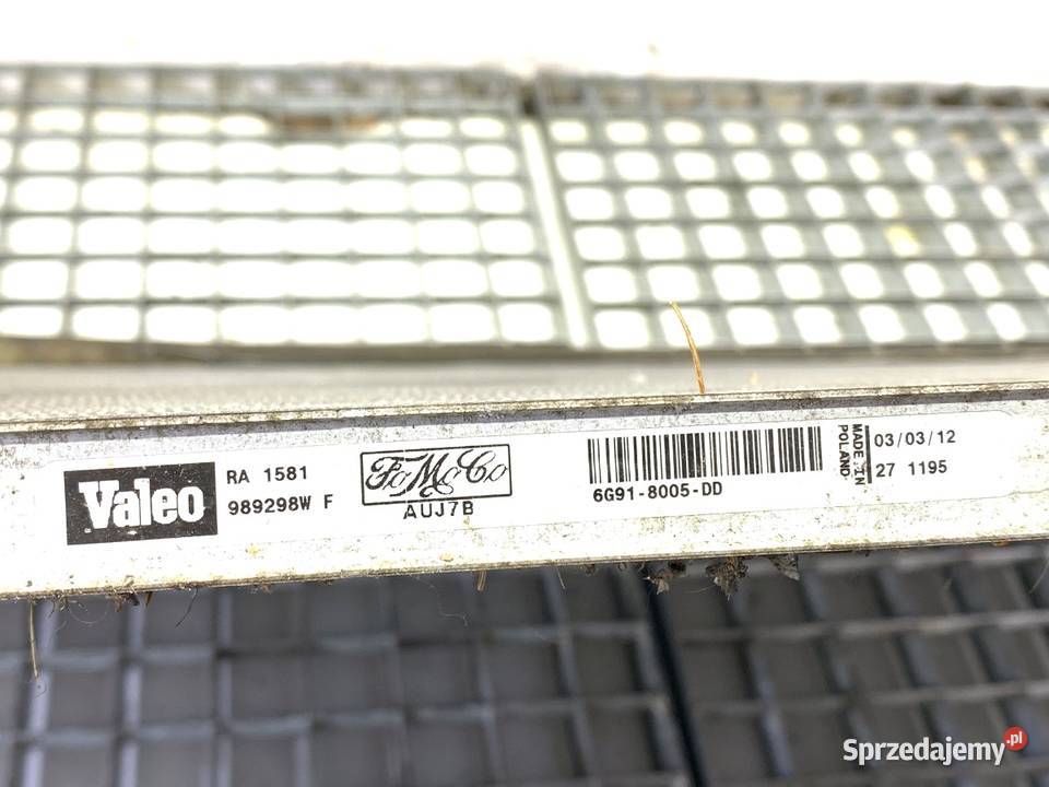 CHŁODNICA WODY FORD KUGA I 20 136 0812 RADIATOR