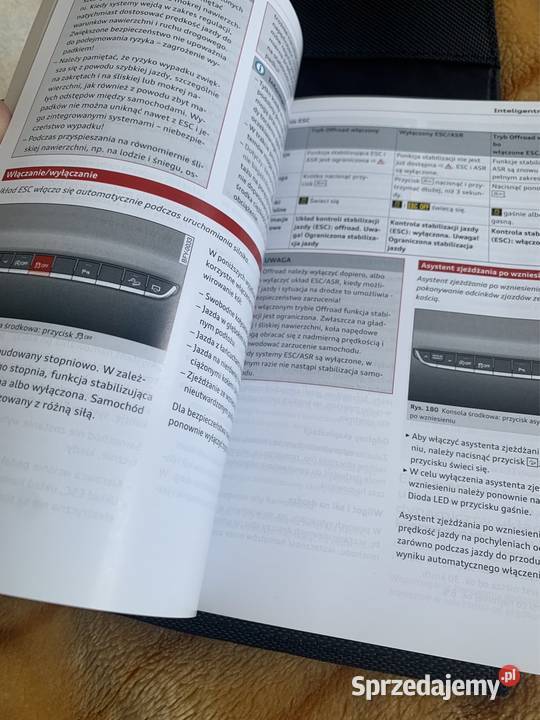 Oryginalne ETUI instrukcja obsługi Audi Q5 Puławy sprzedam