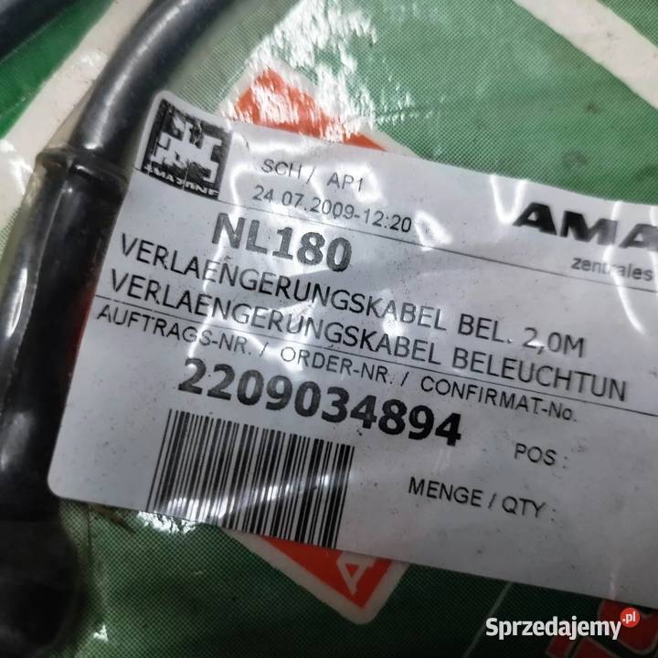 Kabel wiazka elektryczna do swiatel Amazone łódzkie Łowicz