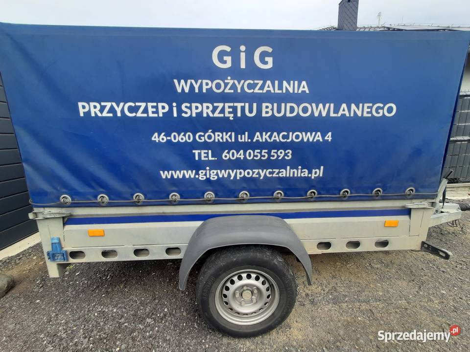 Przyczepa Wiola lekka hamowana Opole