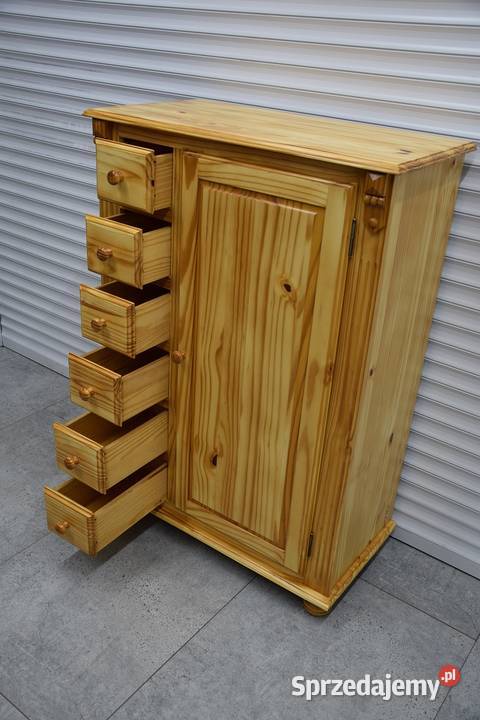 komoda z drewna sosnowego nowa Olsztyn