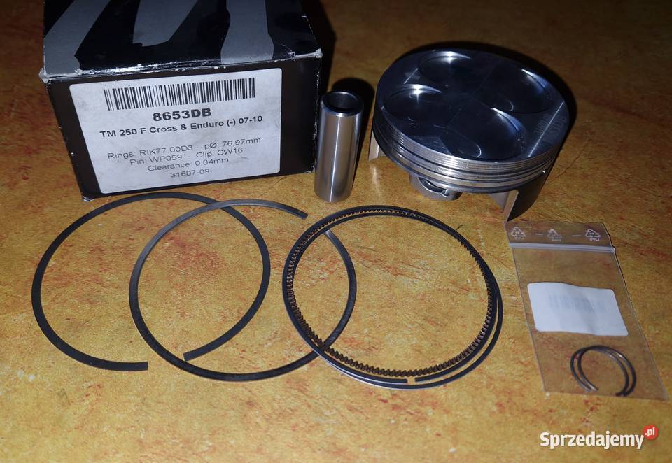 WOSSNER TŁOK TM 4T 250F 0710 7697MM Cross Enduro Tłoki śląskie Świętochłowice sprzedam