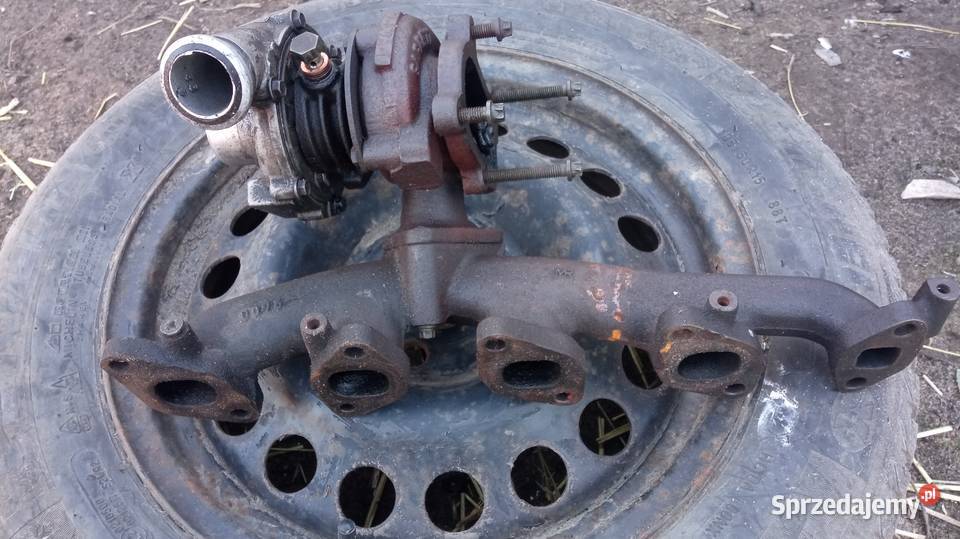 Kolektor wydechowy z turbiną opel astra GZafira Posługowo