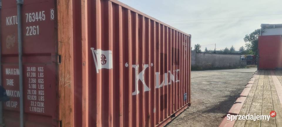 Kontener morski magazynowy 20DV 6 metrowy Biznes i Przemysł sprzedam