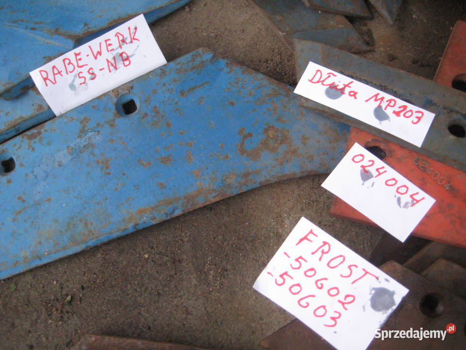 Części do pługa wielkopolskie Popowo Stare