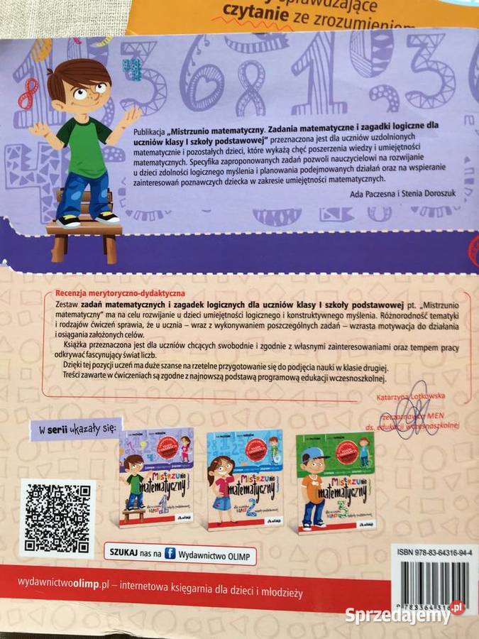mistrzunio matematyczny zadaniazagadki kl 1 Skarżysko Kościelne