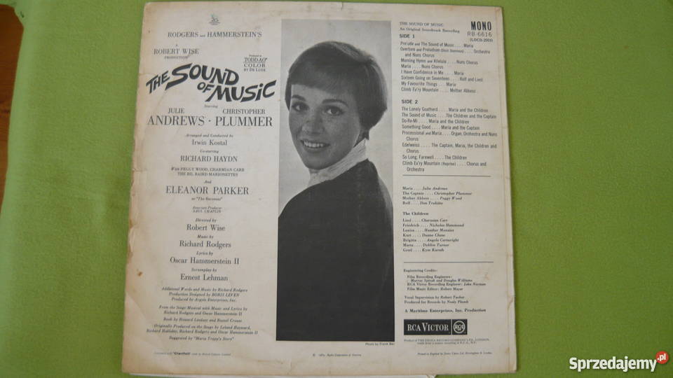 JULIE ANDREWS CHRITOPHER PLUMMER Myszków