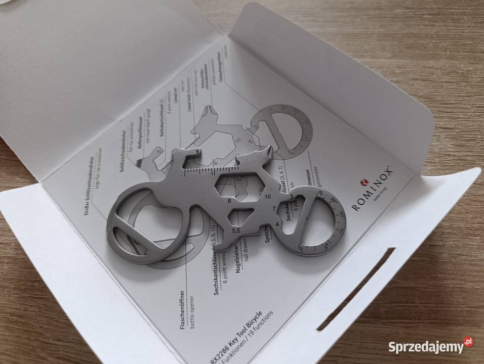 ROMINOX Key Tool Bicycle 19 funkcji narzędzie Kwidzyn