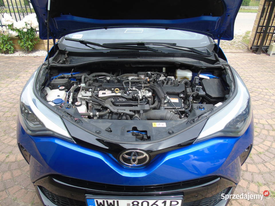 Toyota c hr 20 Gr Sport bezwypadkowa pierwszy niebieski C-HR Marki