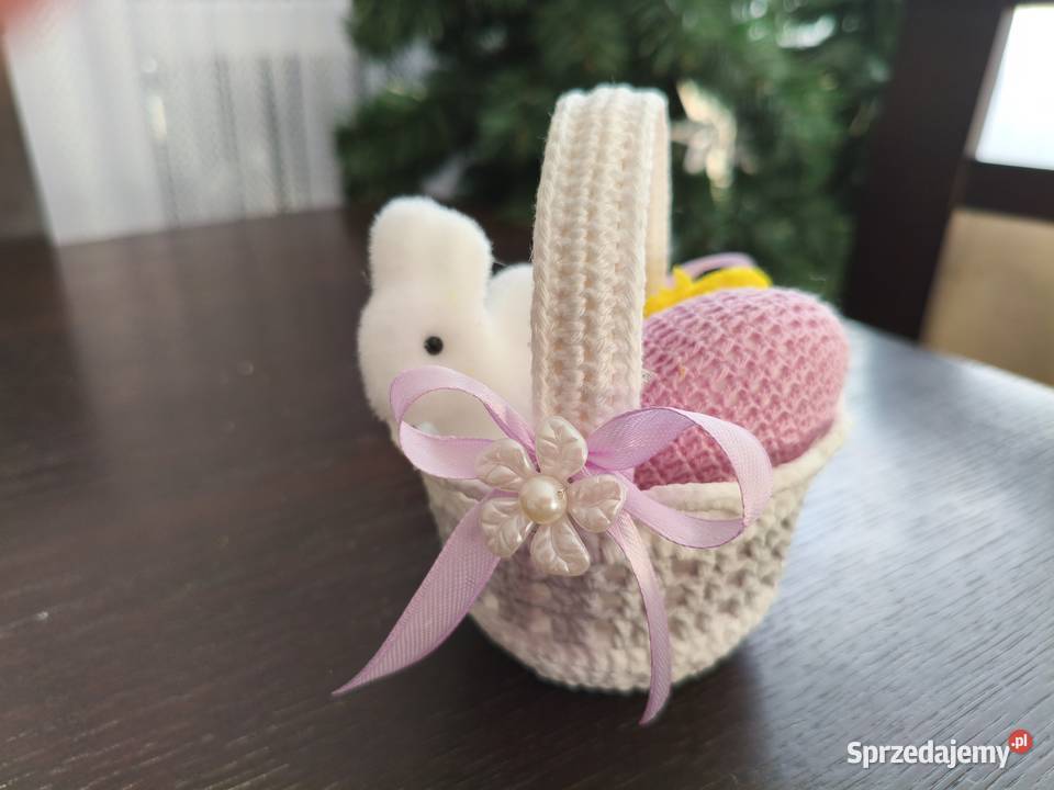 Koszyczek Wielkanocny z gotowym wypelnieniem Dębica