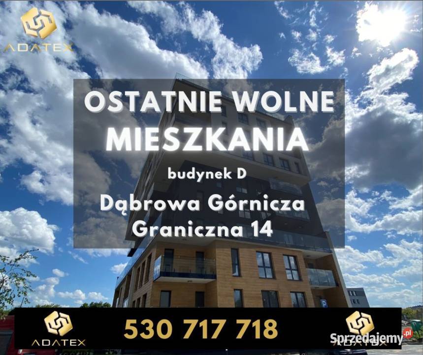 Dąbrowa Górnicza | nowe mieszkanie 3-pok. | D3.1
