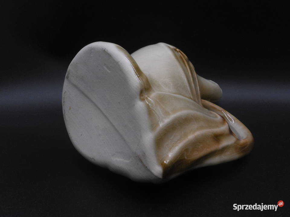 Karafka kogut stara ceramika wielkopolskie