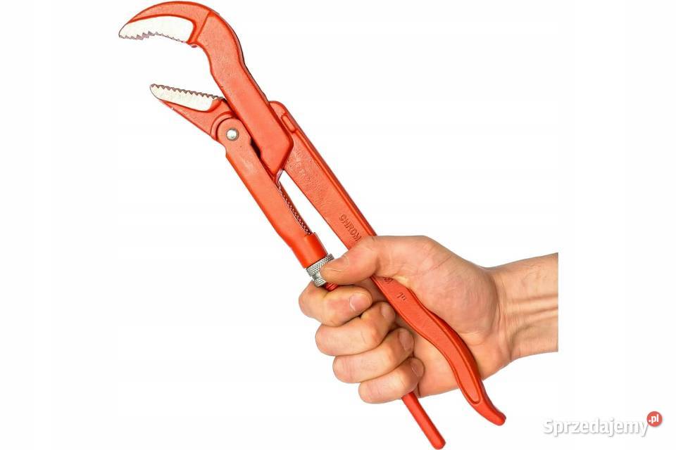 KLUCZ HYDRAULICZNY DO RUR SZWEDZKI NASTAWNY CĘGI Klucze hydrauliczne Chmielnik sprzedam