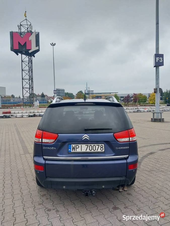 Citroen CCrosser 22HDI 44 10skórzane C-Crosser Warszawa sprzedam