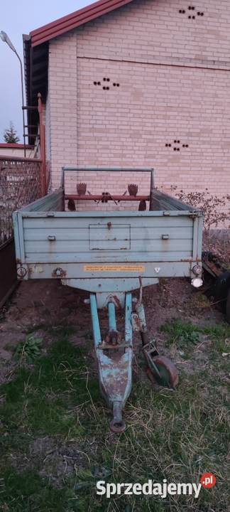 Rozrzutnik jednoosiowy polski Rozrzutniki obornika mazowieckie Zbuczyn