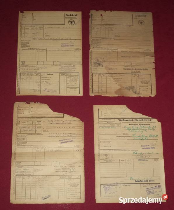 Bahnhof Gleiwitz Hindenburg Plitz Wehrmacht list Piekary Śląskie