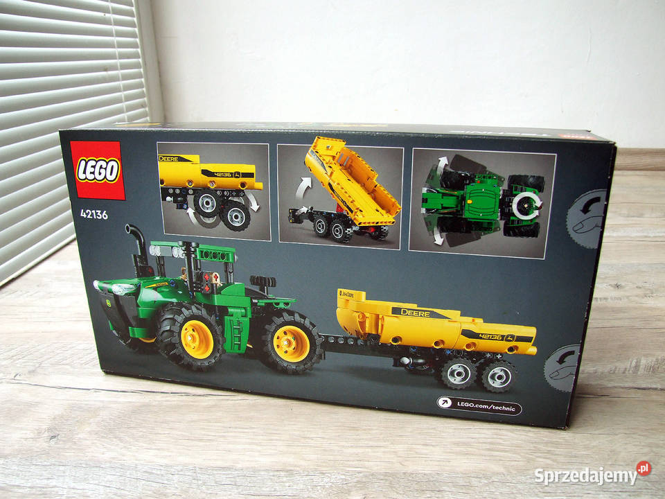 LEGO Technic 42136 Traktor John Deere 9620R NOWE Lego mazowieckie Wyśmierzyce