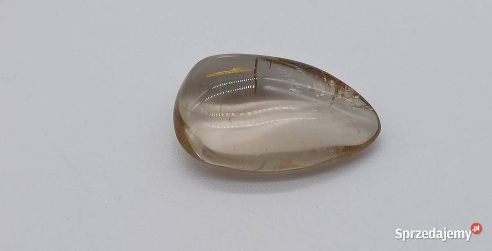 Naturalny kwarc dymny ciemny a13 24x14mm Olsztyn